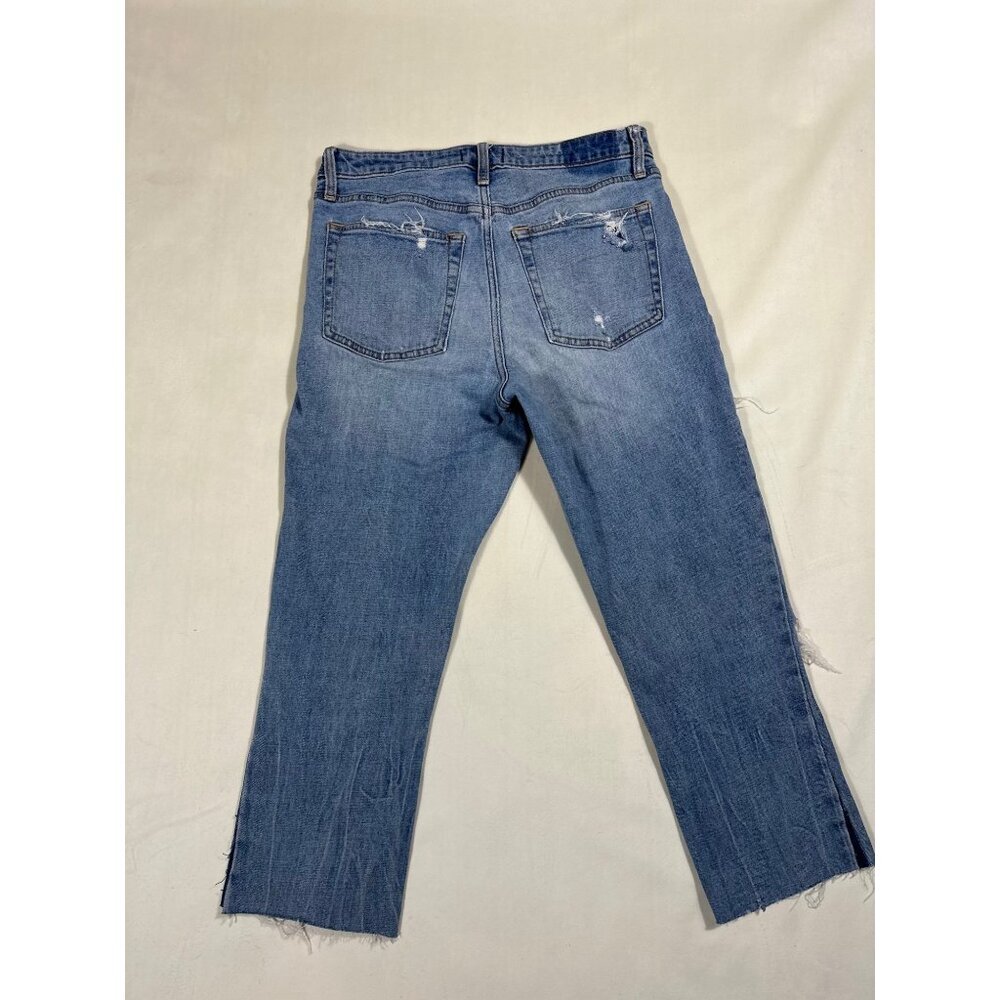 Abercrombie & Fitch Jeans Simone High Rise Slim  Distressed 30/10 - Picture 6 of 8